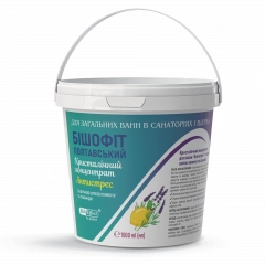 Кристаллический концентрат "Антистресс" с эфирным маслом лимона и лаванды Бишофит Полтавский, 1000 ml