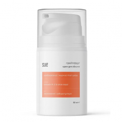 Крем для обличчя Грейпфрут (зволоження та вітамінізація), 50ml, TM Sue