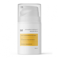 Крем для лица Ромашка & витамин F (питание и восстановление), 50ml, TM Sue