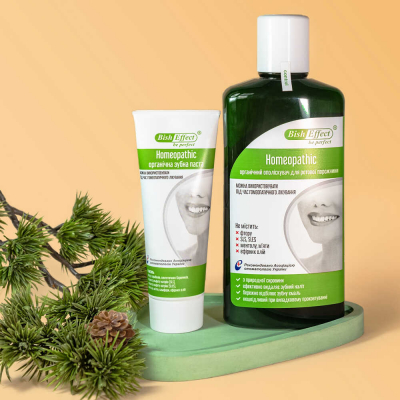 Органічна зубна паста "Bisheffect-Homeopathic", 75 ml