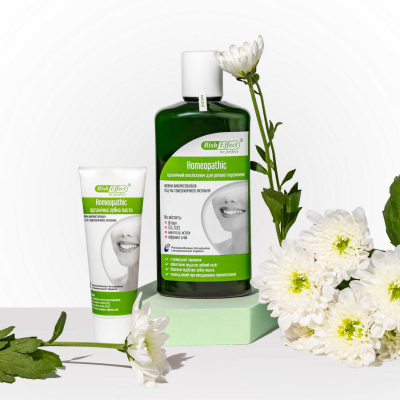 Органічна зубна паста "Bisheffect-Homeopathic", 75 ml