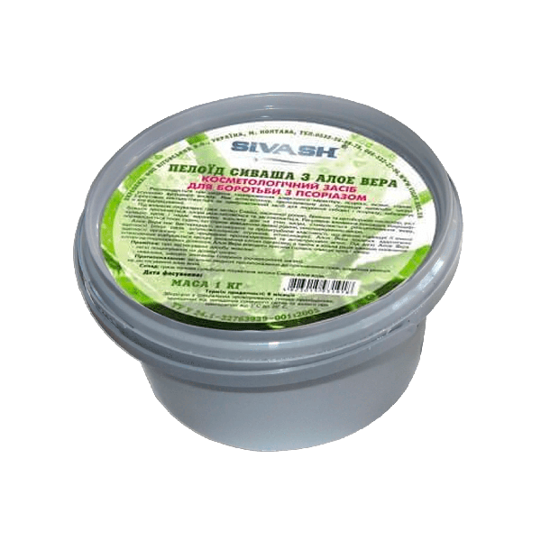 Пелоид затоки Сиваш от псориаза с алоэ вера, 1000 г