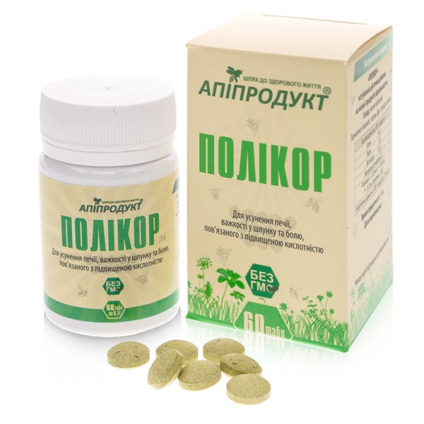 Полікор ТМ "Апіпродукт", 60 табл.