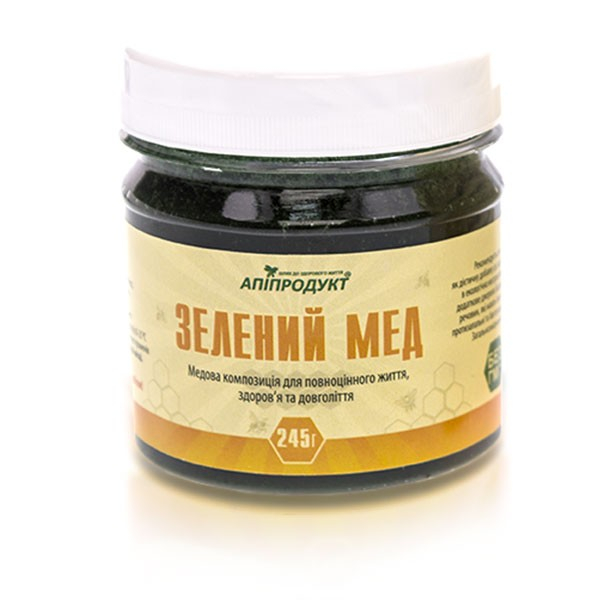 Зеленый мед ТМ "Апипродукт", 245 г