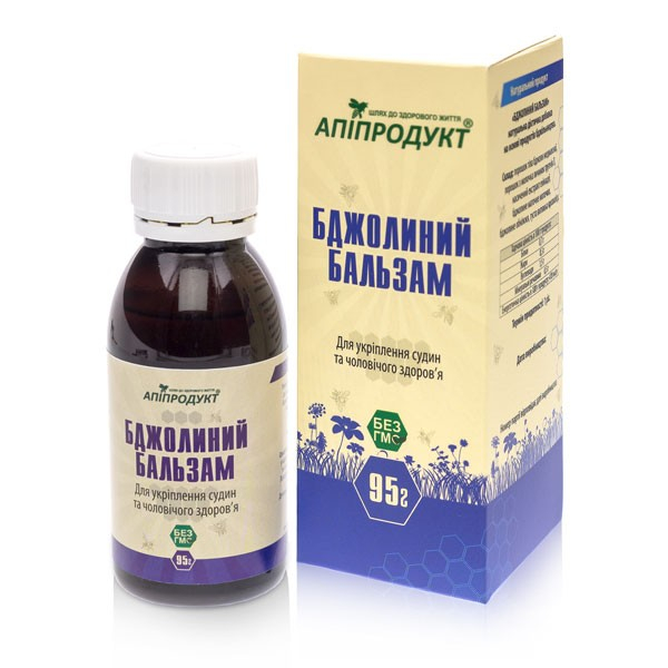 Пчелиный бальзам ТМ "Апипродукт", 95 г