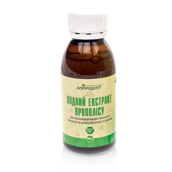 Водный экстракт прополиса ТМ "Апипродукт", 100 мл