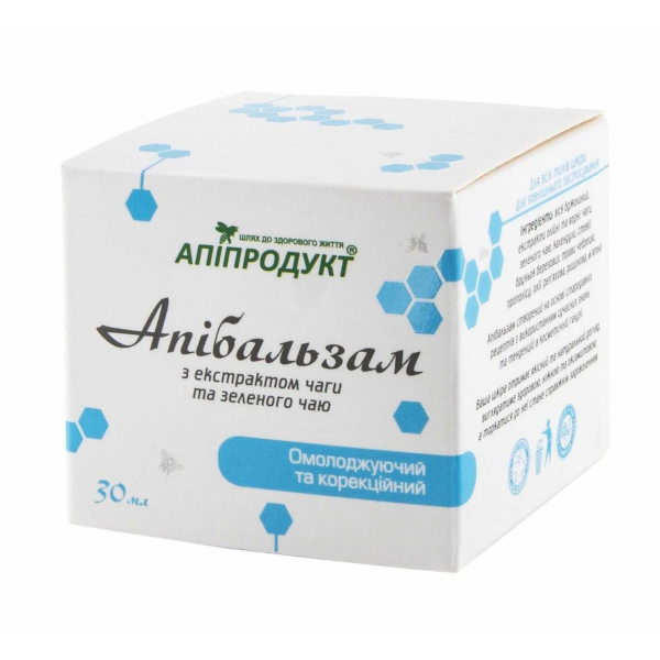 Апібальзам омолоджуючий і корекційний ТМ Апіпродукт", 30 ml
