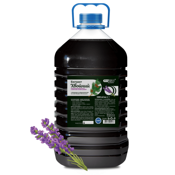 "Экстракт хвойный" с эфирным маслом шалфея Бишофит Полтавский, 5000 ml