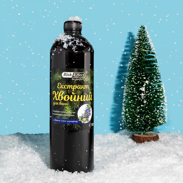 "Экстракт хвойный" с эфирным маслом розмарина Бишофит Полтавский, 1000 ml