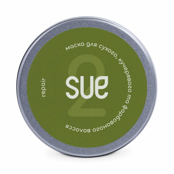 Маска Repair для сухих, вьющихся и окрашенных волос., 100ml, TM Sue