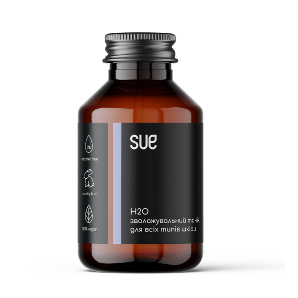 Увлажняющий тоник для лица H2O, 60ml, TM Sue