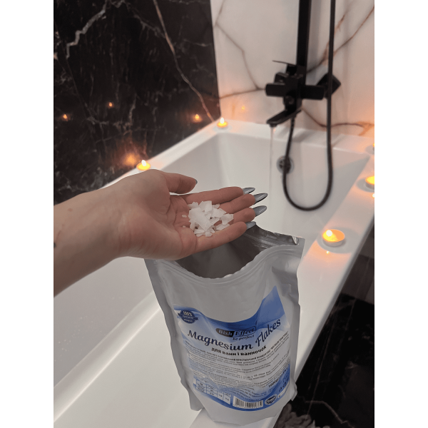 Магнієві пластівці (Magnesium Flakes) Бішофіт Полтавський, 1000 г