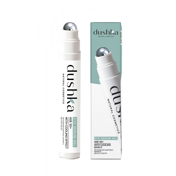 Сироватка-гель навколо очей з охолоджувальним ефектом , 15мл, TM Dushka