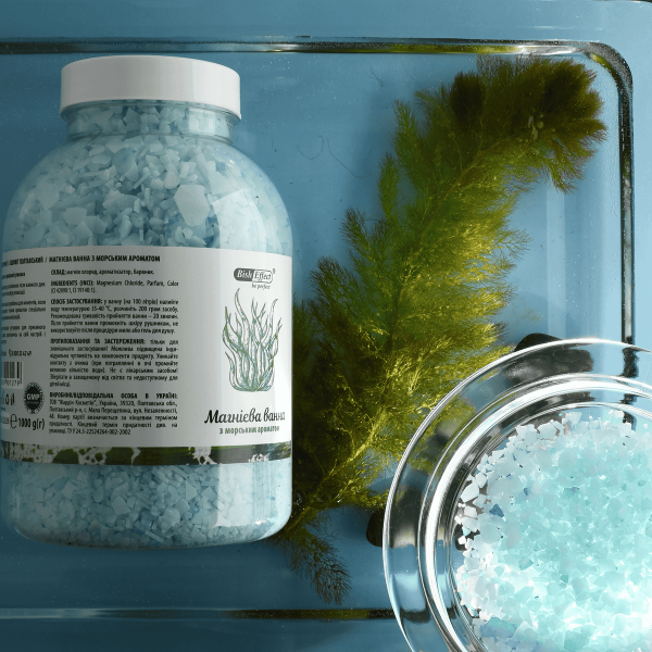 Магнієві ванни Бішофіт Полтавський з морським ароматом, 1000 г