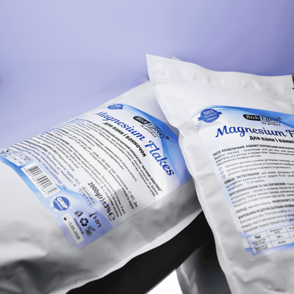 Магнієві пластівці (Magnesium Flakes) Бішофіт Полтавський, 1000 г