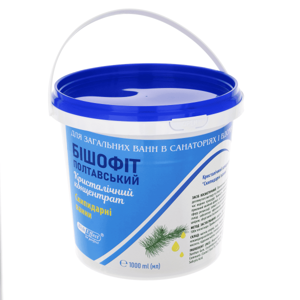 Кристалічний концентрат "Скипидарні ванни" Бішофіт Полтавський, 1000 ml