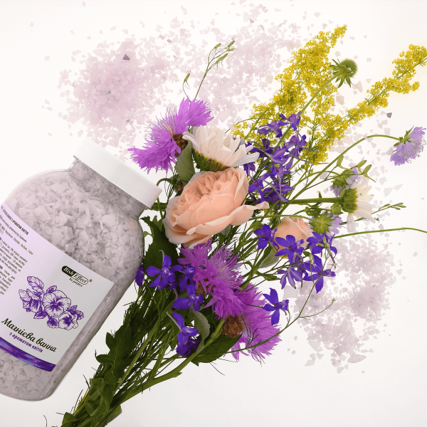 Магниевые ванны Бишофит Полтавский с ароматом цветов, 1000 г