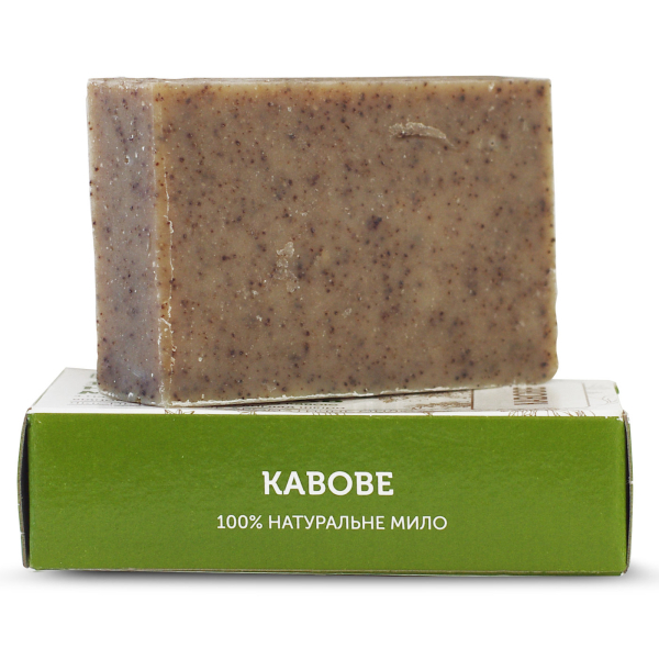 Мыло натуральное ручной работы "Кофейное" 75г, ТМ "ЯКА"