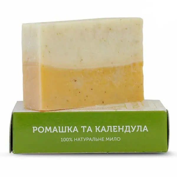 Мыло натуральное ручной работы "Ромашка" 75г, ТМ "ЯКА"