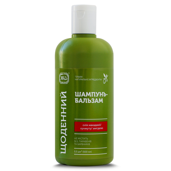 Шампунь-бальзам для ежедневного использования 500мл, ТМ "ЯКА"